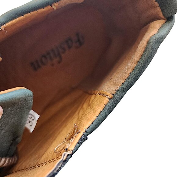 Blue - Fashion 5 1978 - Chukka Boots. size 39. Men's size 6.5 / Woman's 8.0/8.5 - Picture 6 of 6